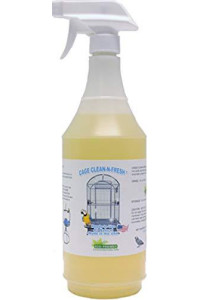 A&E Cage Co. 644104 Cage Clean N Fresh Lime, 32 oz