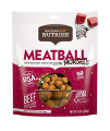 Rachael Ray Nutrish Meatball Morsels Grain Free Dog Treats, Beef, Chicken & Bacon Recipe, 12 Ounce