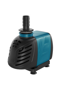 Uniclife Aquarium 550 gPH Submersible and Inline Water Pump 45W 65ft High Lift Ac 120 V Quiet compact Return Pump with 6 ft Power cord for Fish Tanks Pond Waterfalls Fountains Sumps and gardens