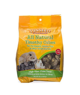 Sunseed All Natural Timothy Cubes 16 oz, Black (36135)