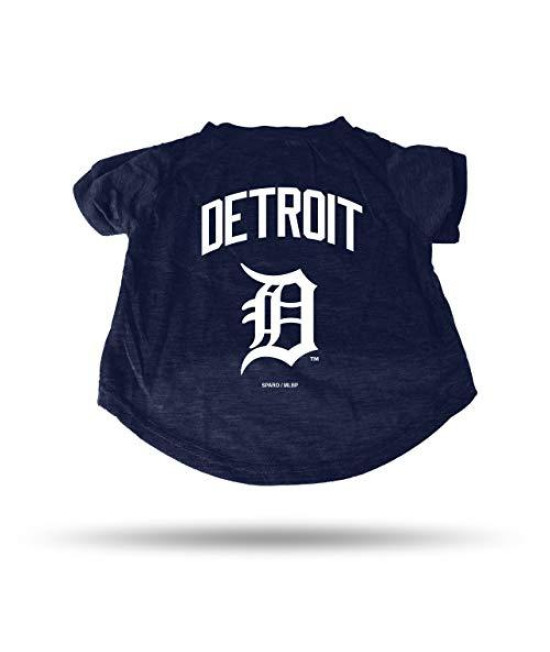 Rico Industries MLB Detroit Tigers Pet Tee Shirt, Size L, Team Color