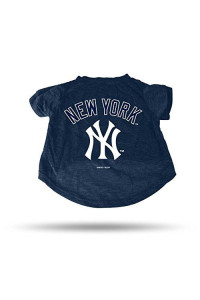 Rico Industries MLB New York Yankees Pet Tee ShirtPet Tee Shirt Size L, Team Colors, Size L