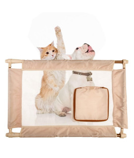 Pet Life Porta-Gate Travel Collapsible and Adjustable Folding Pet Cat Dog Gate
