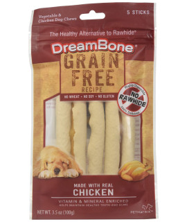 DreamBone DreamSticks, Treat Your Dog to a chew Made with Real chicken and Vegatables