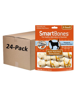 Smartbones Small Chews, Treat Your Dog To A Rawhide-Free Chew Made With Real Meat And Vegetables