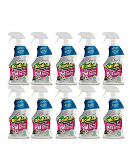 OdoBan Pet Solutions Oxy Stain Remover Pet Stain Eliminator 10-Pack 32 Ounce Spray Each