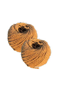 Sandbaggy Sisal Rope Twine 14 inch x 500 ftA Industrial grade No Synthetic Materials - Eco-Friendly Product Higher Quality compared to Home Depot Walmart Lowes (2 Rolls)