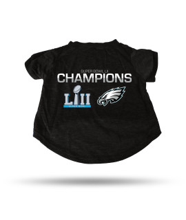 Rico Industries NFL Philadelphia Eagles Pet Tee Shirt, Size Extra Large, Team color
