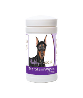 Healthy Breeds german Pinscher Tear Stain Wipes 70 count
