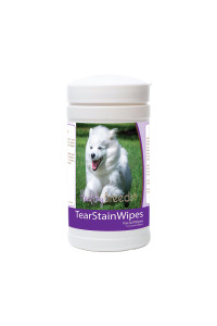 Healthy Breeds American Eskimo Dog Tear Stain Wipes 70 count