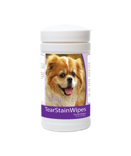Healthy Breeds Tibetan Spaniel Tear Stain Wipes 70 count