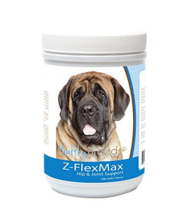 Healthy Breeds Mastiff Z-Flex Max Dog Hip and Joint Support 180 count