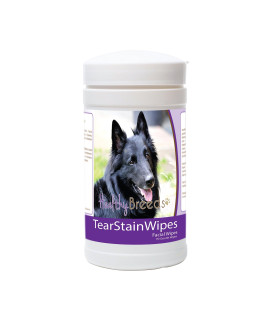 Healthy Breeds Belgian Sheepdog Tear Stain Wipes 70 count