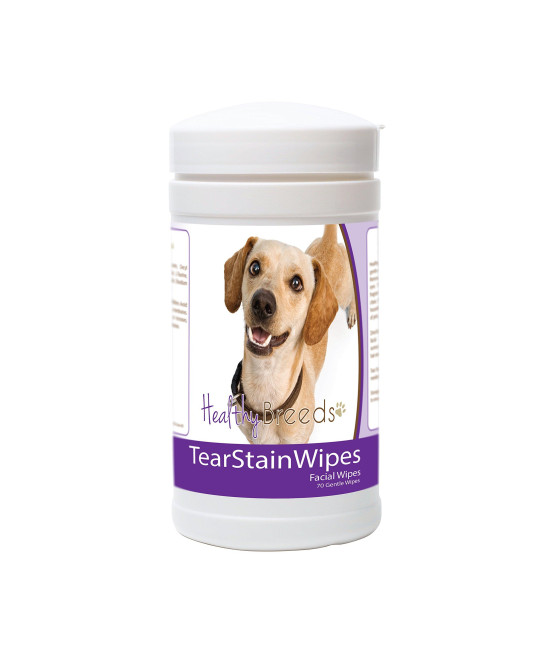 Healthy Breeds chiweenie Tear Stain Wipes 70 count