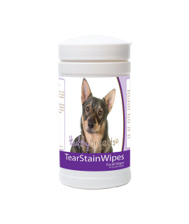 Healthy Breeds Swedish Vallhund Tear Stain Wipes 70 count
