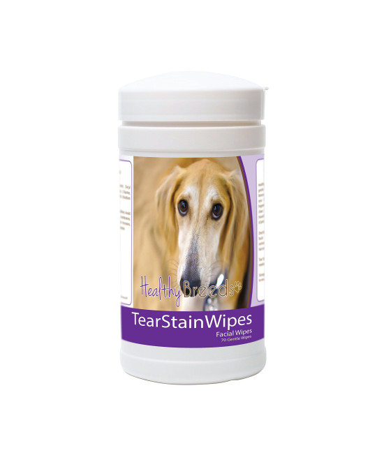 Healthy Breeds Sloughi Tear Stain Wipes 70 count