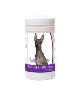 Healthy Breeds AmericanAHairlessATerrier Tear Stain Wipes 70 count