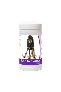Healthy Breeds Black and Tan coonhound Tear Stain Wipes 70 count
