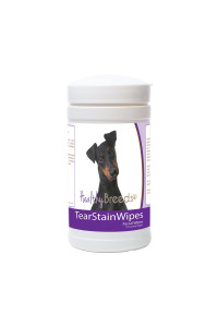 Healthy Breeds Manchester Terrier Tear Stain Wipes 70 count