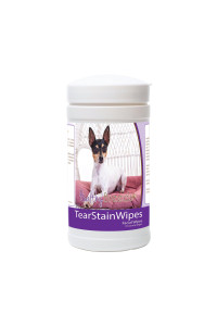 Healthy Breeds Toy Fox Terrier Tear Stain Wipes 70 count