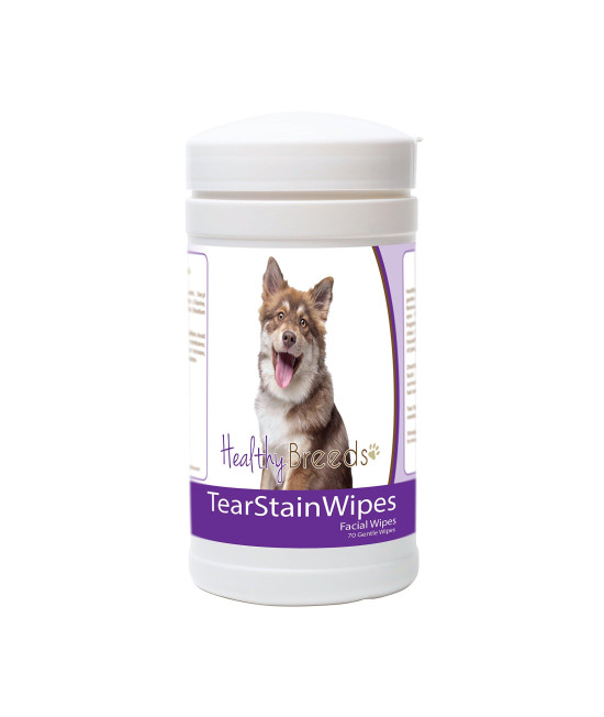 Healthy Breeds Finnish Lapphund Tear Stain Wipes 70 count
