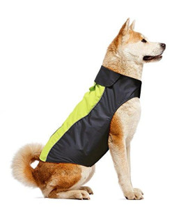 Vizpet Dog Raincoat Waterproof Lightweight & High Visibility Dog Coat Jacket For Small Medium Large Dogs