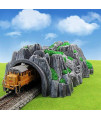 SD01 2PCS Model Train Railway Train Cave Tunnels 1:87 HO OO Scale New