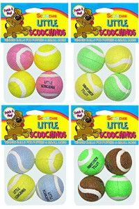 SCOOCHIE PET PRODUCTS 207 Little Scoochinos Puppy Tennis Balls
