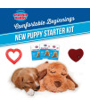 Snuggle Puppy New Puppy Starter Kit (Blue) - Heartbeat Stuffed Toy for Dogs - Pet Anxiety Relief and Calming Aid