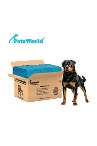 PETSWORLD 50 Count 30x36 Strong & Super Absorbent Puppy Training Pads, Leak Proof