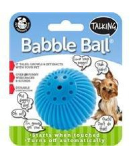 Dpd Talking Babble Ball - Size: Small - Color Blue