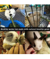 ULIGOTA Timothy Hay Sticks Chew Treats & Toy for Rabbit Guinea Pigs Chinchilla Hamster Sticks