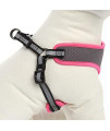 TOP PAW Reflective Comfort Dog Harness Pink X-Large