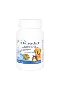 Sogeval CLE06800 Clenz-A-Dent Plaque Off Food Additive, 40 g