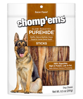 cHOMP EMS Ruffin It 21003 Purehide Dog chew, 85 oz