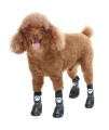 KOOLTAIL Dog Socks Anti Slip with Straps Traction Control Waterproof Paw Protector