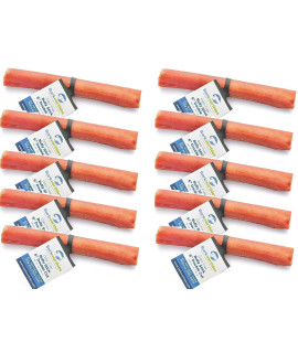 Barkworthies Bully Stick Odor-Free Double cut 6 Each (10 Pack)