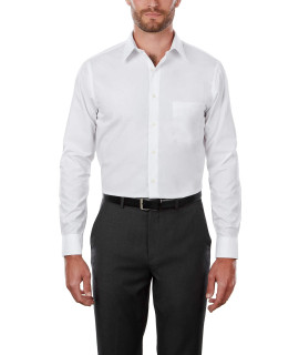 VAN HEUSEN Mens Size FIT Dress Shirts Poplin (Big and Tall), White, 22 Neck 37-38 Sleeve (5X-Large)