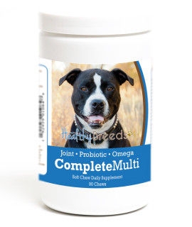 Healthy Breeds Pit Bull All In One Multivitamin Soft chew 90 count