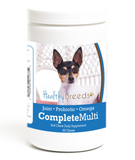 Healthy Breeds Toy Fox Terrier All in One Multivitamin Soft chew 90 count