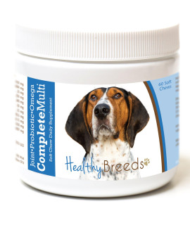Healthy Breeds Treeing Walker coonhound All in One Multivitamin Soft chew 60 count