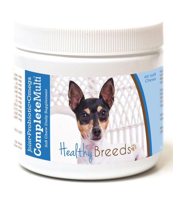 Healthy Breeds Toy Fox Terrier All in One Multivitamin Soft chew 60 count