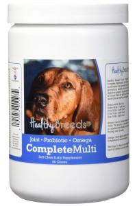 Healthy Breeds Redbone coonhound All in One Multivitamin Soft chew 90 count