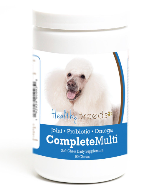 Healthy Breeds Poodle All in One Multivitamin Soft chew 90 count