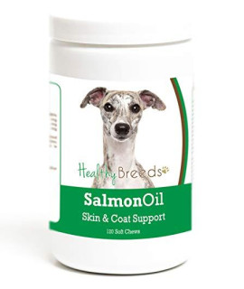 Healthy Breeds Whippet Salmon Oil Soft chews 120 count