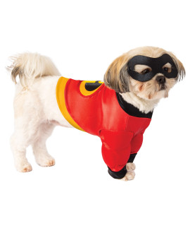 Rubie's unisex adult Disney: Incredibles 2 Shirt and Mask Pet Costume, AS Shown, L Neck 18 Girth 23 Back 22 US