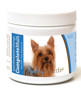 Healthy Breeds Silky Terrier All in One Multivitamin Soft chew 60 count