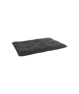 Bowsers Tufted cushion Large grey Sheepskin