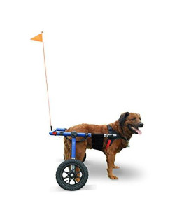 Walkin Wheels Elite Dog Wheelchair - for Large Dogs 70-180 Pounds - Veterinarian Approved - Dog Wheelchair for Back Legs with Upgraded Accessories