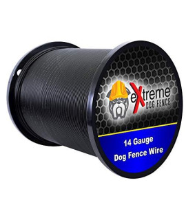 Extreme Dog Fence Heavy Duty Dog Fence Wire - 1000FT 14 Gauge Professional Boundary Wire for All Brands of Electric Dog Fence - Above Ground or Buried for 20 Years+ of Solid Performance